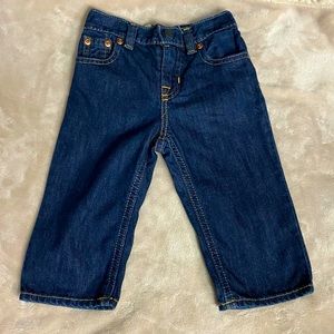 Vintage Ralph Lauren Polo Authentic Dungarees Size 12 Months Slim EUC